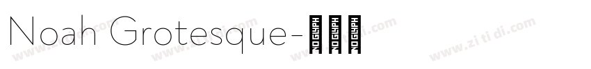 Noah Grotesque字体转换 Noah Grotesque字体转换